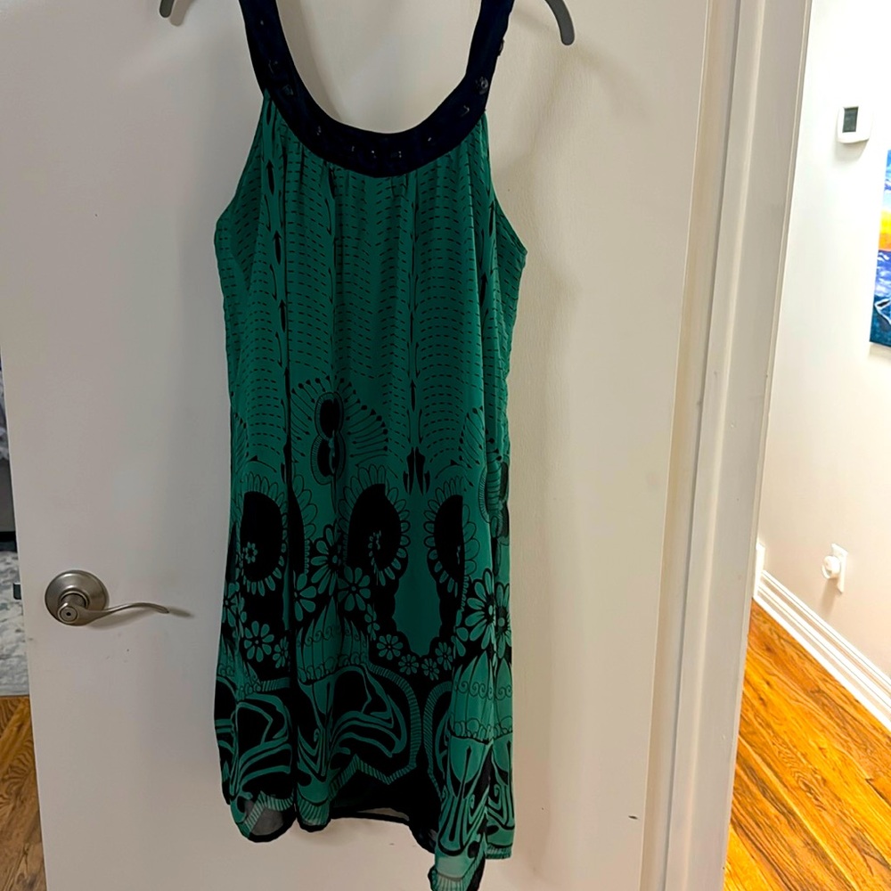 Green dress